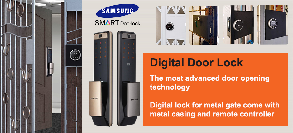 Samsung digital door lock