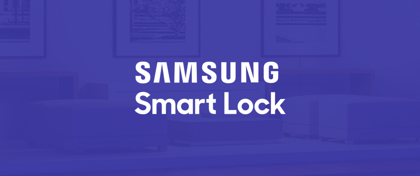 Samsung smart lock banner