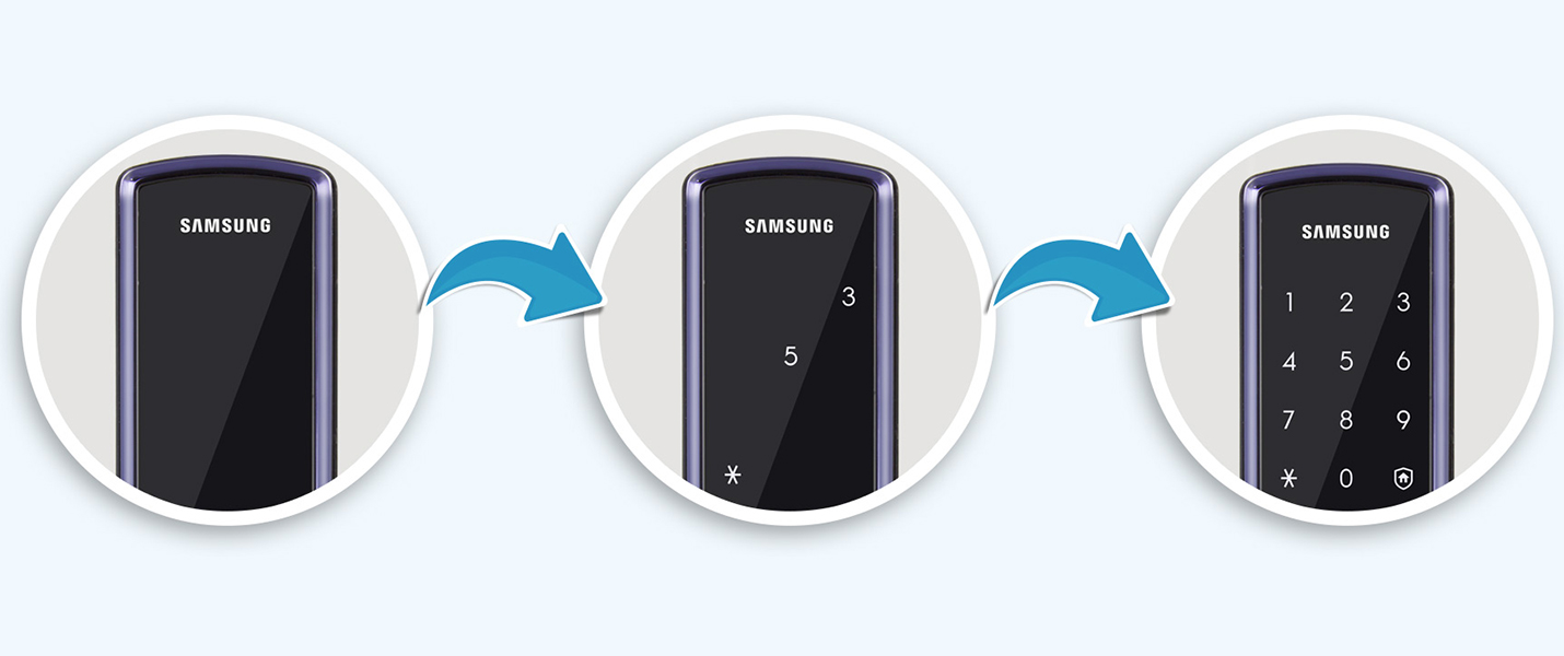 Samsung smart door lock