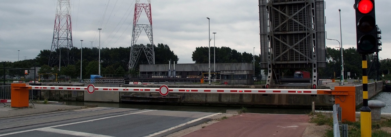 Bridge Antwerp Port