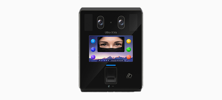 Secure biometric access with facial and fingerprint identification