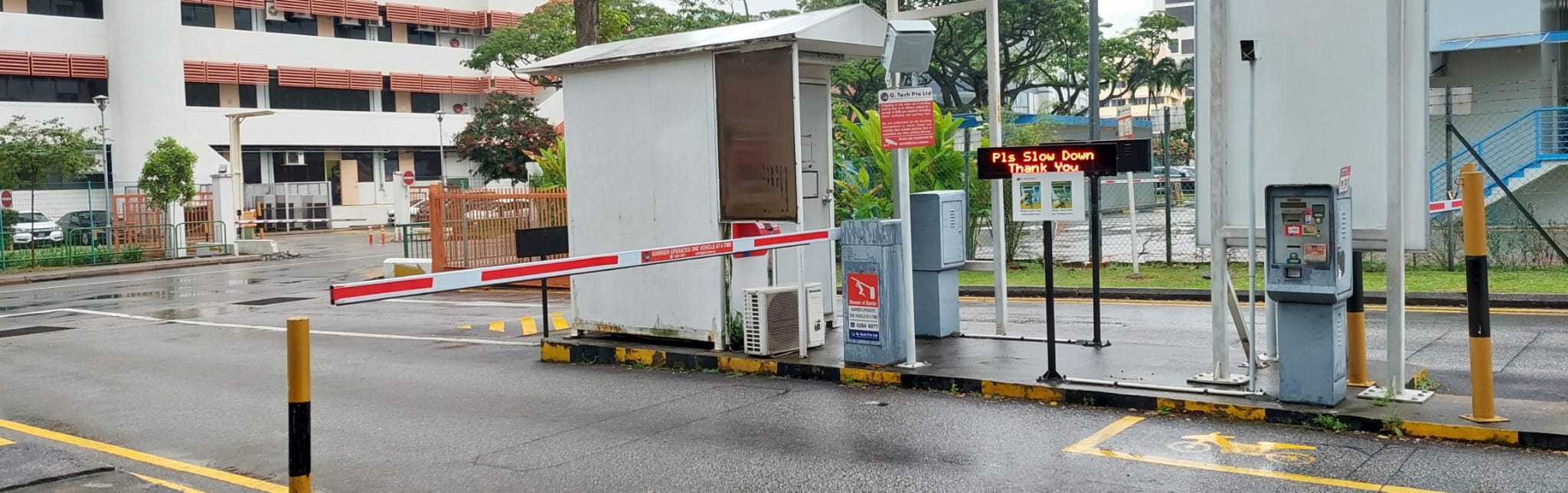 carpark barrier installation in singapore